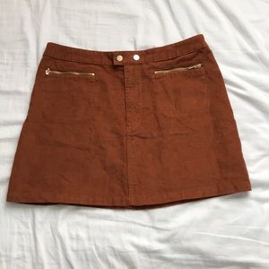 Abercrombie & Fitch Corduroy Skirt